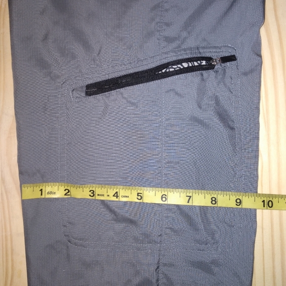 Men's JORDAN (Grey Windbreaker) Pants, 34W - Picture 15 of 15